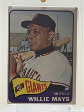 Topps 1965 Willie Mays #250 San Francisco Giants MLB Baseball Card Base Set