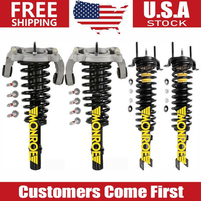 Monroe OEM Front & Rear Struts For 2001-2006 Chrysler Sebring Lifetime Warranty