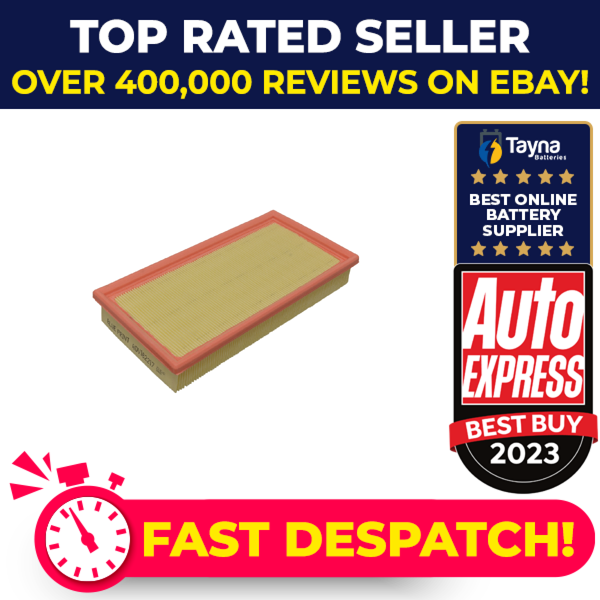 Air Filter ADV182217 Blue Print 03E129620 3E129620 Genuine Quality Guaranteed