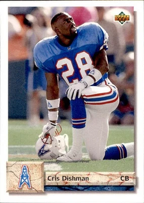 1992 Upper Deck Cris Dishman #238 (3525) - Bild 1 von 2