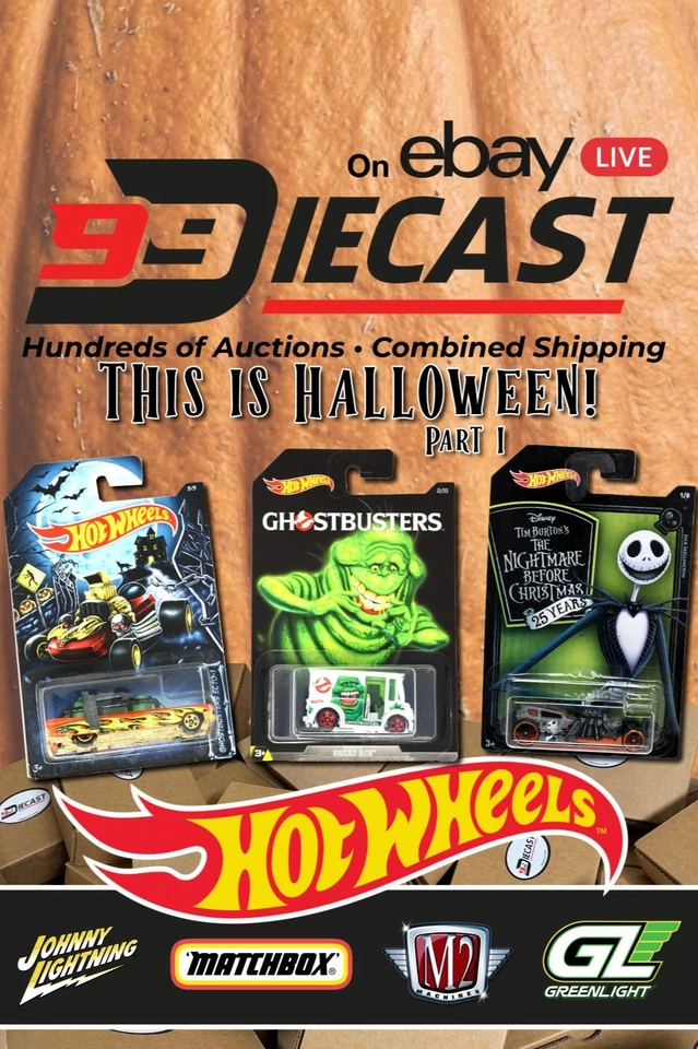 ☀️🎃 All Day Diecast: Show A - Halloween! Hot Wheels, Matchbox & More 10/31
