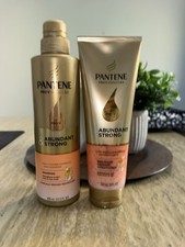SET: Pantene Pro-V Miracles Abundant  Strong Pro - Shampoo 13.5oz  Conditioner