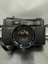Yashica Electro 35 GT 35mm Rangefinder Camera Color-Yashinon DX 45mm f/1.7 Case