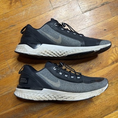 Nike Odyssey React Shield Mens 11.5 Black Cool Grey AA1634-002 Running Shoes Nike Odyssey React Shield Black Cool Grey Men main image 2