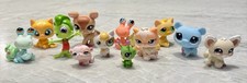 HUGE LOT 12 LPS 2000s Littlest Pet Shop cat Chihuahua hermit crab deer