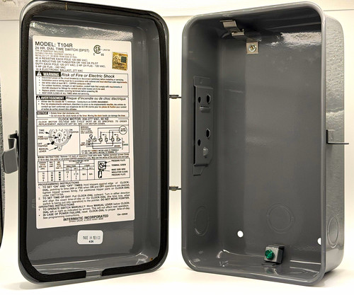 Intermatic Empty Metal Enclosure Box Replacement Type 3R T100 Series | eBay