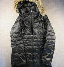 Lands End Women's Down Puffer Coat Size S 6-8