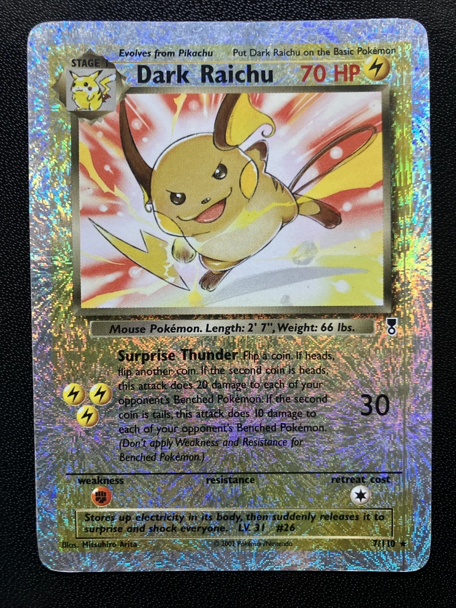 Dark Raichu 7/110 Legendary Collection for sale | eBay