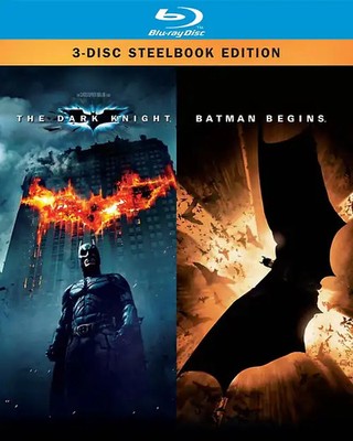 Batman Begins + The Dark Knight [Steelbook Edition - 3Disc]