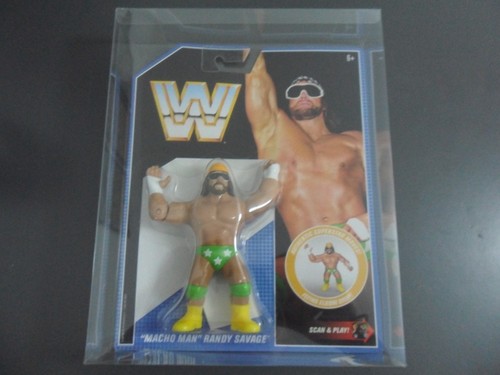 WWE MATTEL RETRO MACHO MAN - WWF Hasbro style seri...