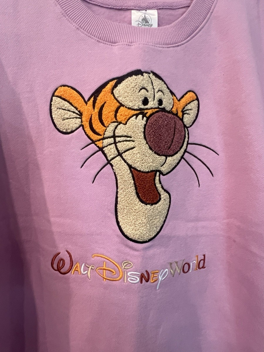 Walt Disney World Parks Winnie The Pooh Tigger Crewneck