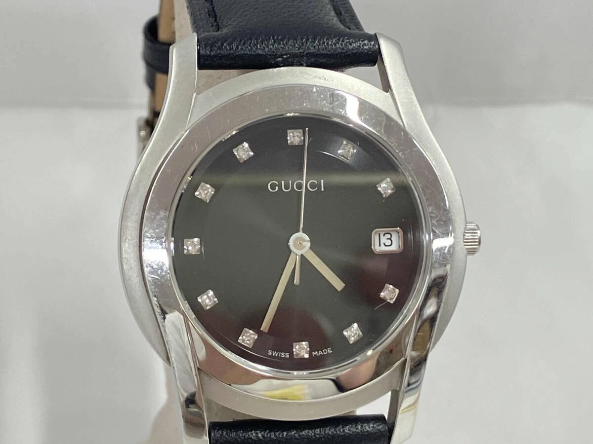 Orologio Gucci 5500M 12515333 Quarzo Usatota Lunetta Cin Nonginale Originale