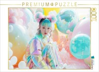 Calvendo Puzzle Characters In A Colorful, Anime-Style World | 1000 Pieces, Finis