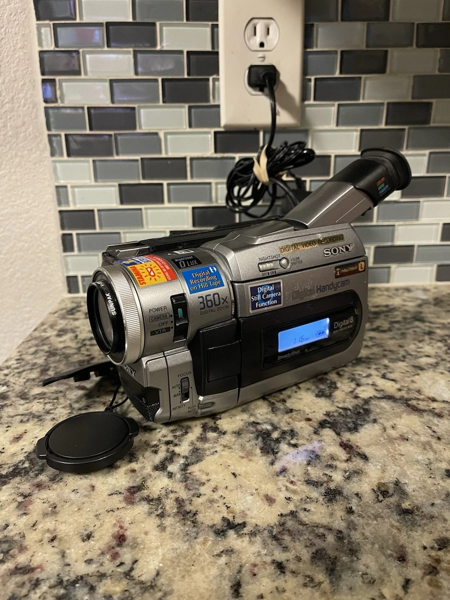 Sony Handycam Digital 8 Camcorders 360x Digital Zoom for sale | eBay