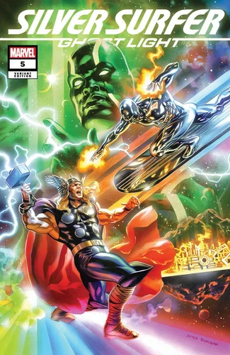 SILVER SURFER GHOST LIGHT #5 FELIPE MASSAFERA HOMAGE EXCLUSIVE THOR 1