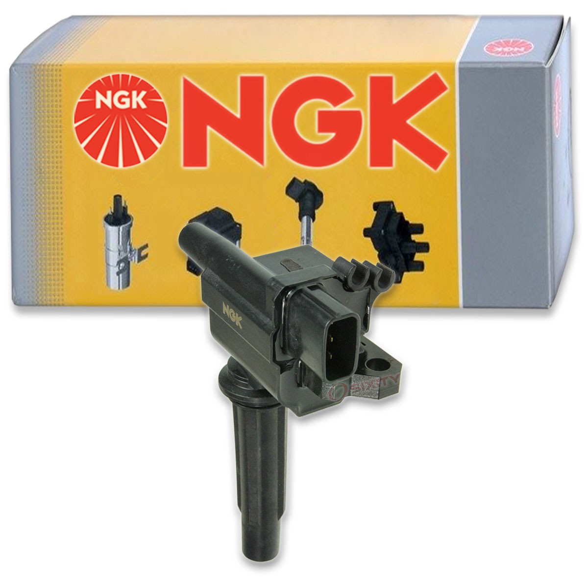NGK 48648 U4033 Ignition Coil for ZM01-18-100 UF276T UF276 UF-276 IC335SB sk