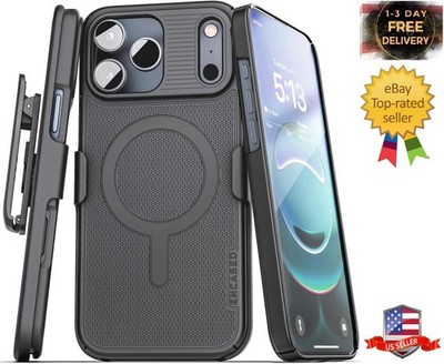 Belt Clip Holster Case for (Ultra Thin) - Compatible with iPhone 17 Pro Max