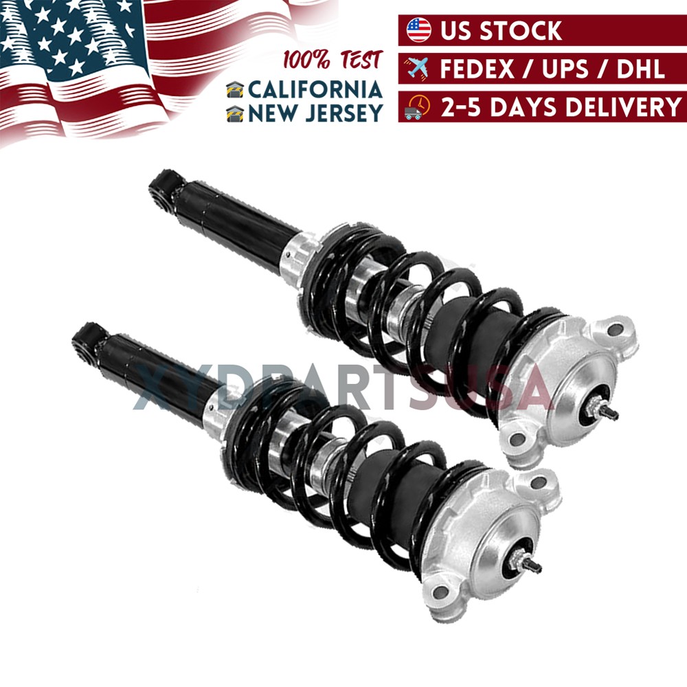 2X Front Shock Absorber Assys For 2008-14 Ferrari California w/Magnetic 4.3L V8