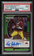 2020 Prizm Draft Picks Rookies Neon Green 10/25 Tyler Johnson PSA 9 Auto 8d2