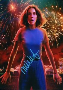 Millie Bobby Brown Eleven Stranger Things Season 3 Signed