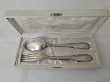 Vintage - Couverts en métal argenté avec 2 poinçons Centaure Ercuis