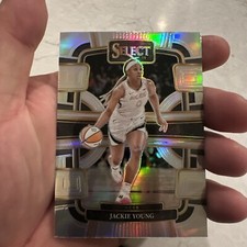 2024 Panini Select Concourse Silver Holo Jackie Young ACES
