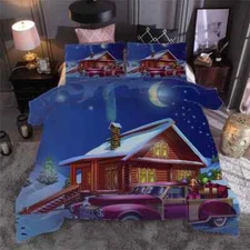 good wooden villa 3D Print Duvet Quilt Doona Covers Pillow Case Bedding Sets