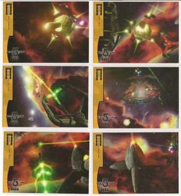 TCS 894  Babylon 5 Season 4  Card Fleet Of The First Ones Chase Card Set F1-F6