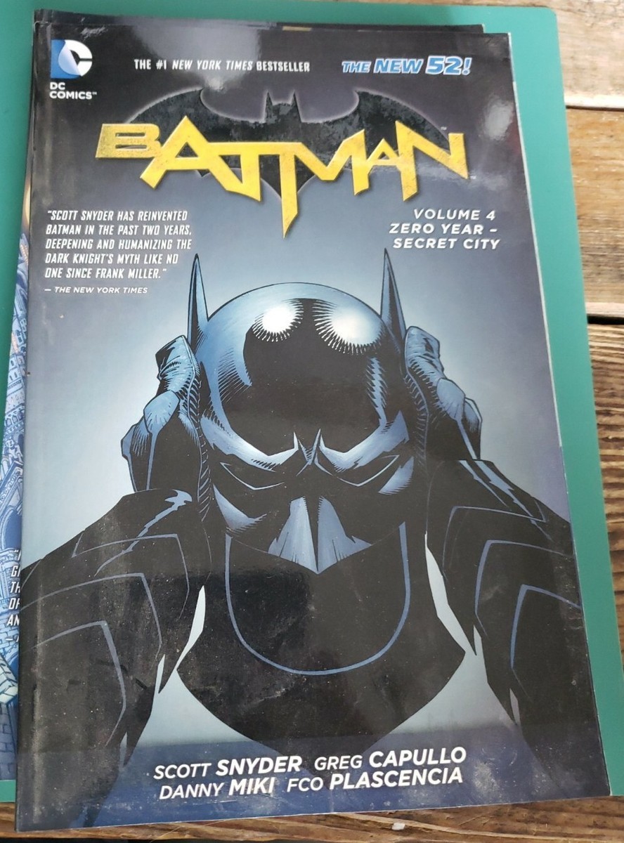 BATMAN THE NEW 52 4巻セット DC Comics Batman THE NEW 52 Graphic Novel Volumes #1-#4 by Snyder