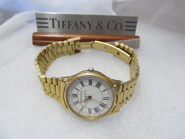 Tiffany & Co. Portfolio 18K Gold Electroplated 10MOC Swiss Unisex