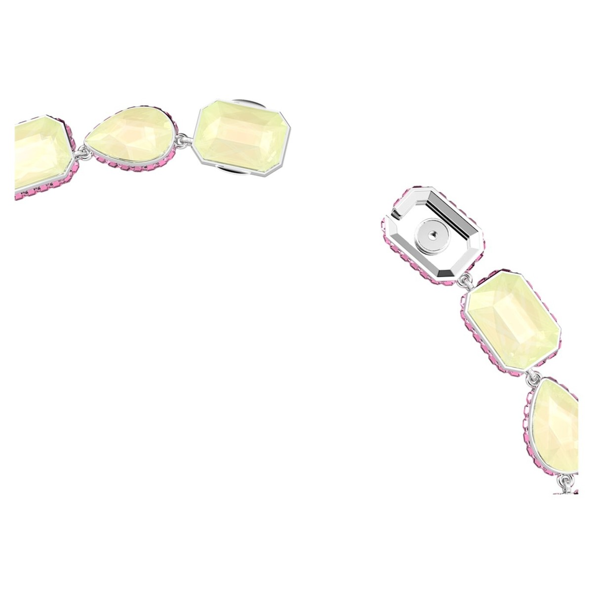 SWAROVSKI ORBITA NECKLACE MAGNETIC CLOSURE MIXED CUTS