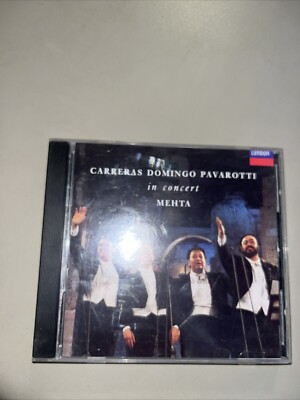 The Three Tenors : The Three Tenors in Concert CD (1998) VERY GOOD DISC ONLY