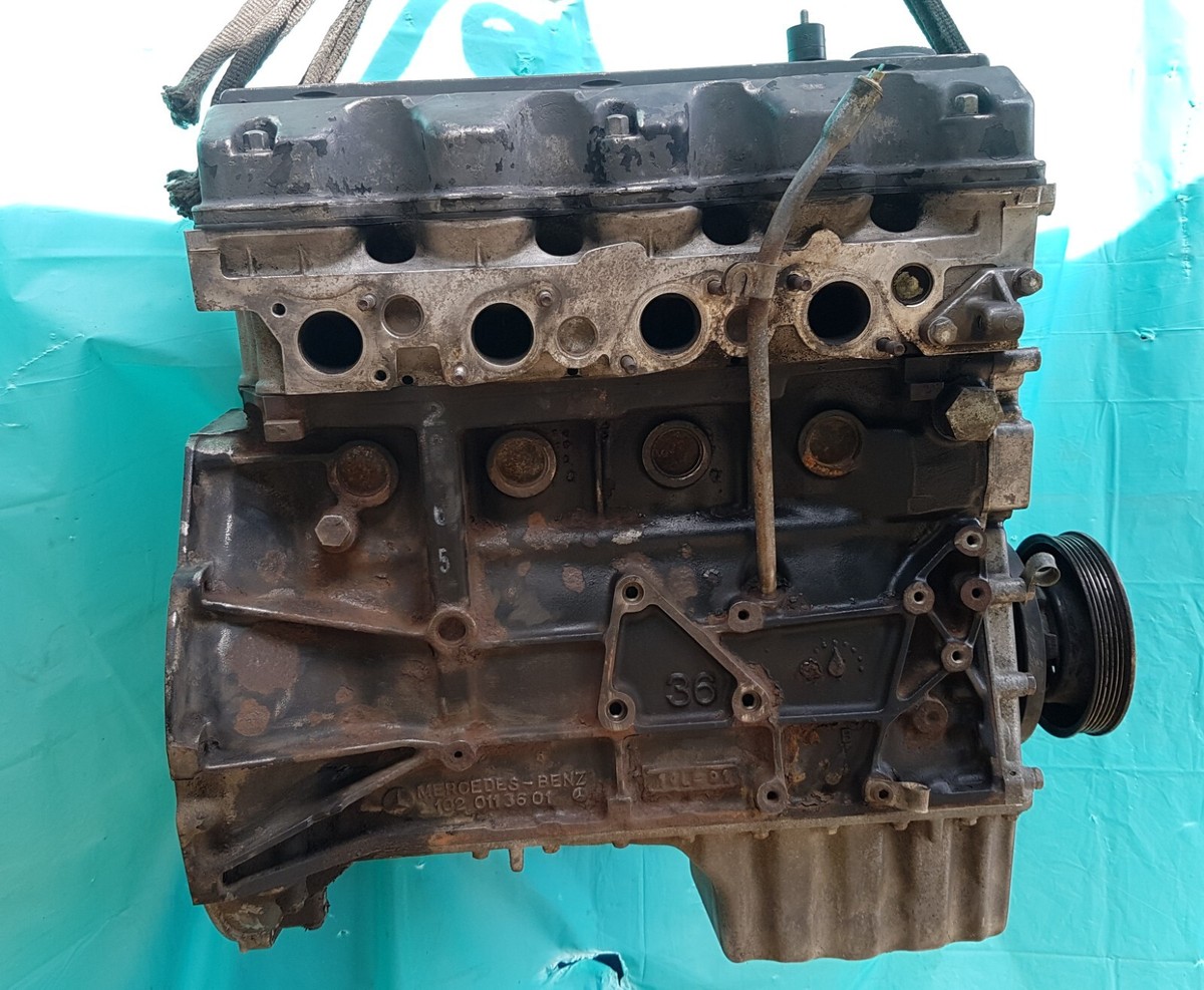 Original Mercedes Benz W201 190E W124 W123 MOTOR 2.0 200 M102 