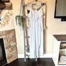 New With Tags- Nouvelle Baby Blue Bridesmaid Prom Dress Size M #637