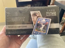 Card Titan Toploaders & Soft Sleeves 100 Count