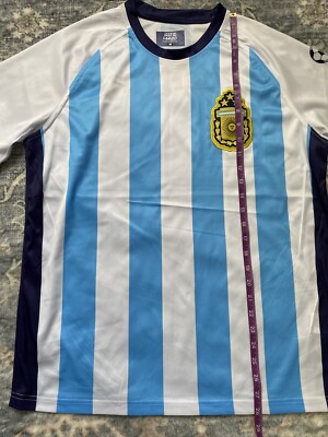 Argentina Soccer Xcelsius Active Game Of The World Shirt Men s Medium