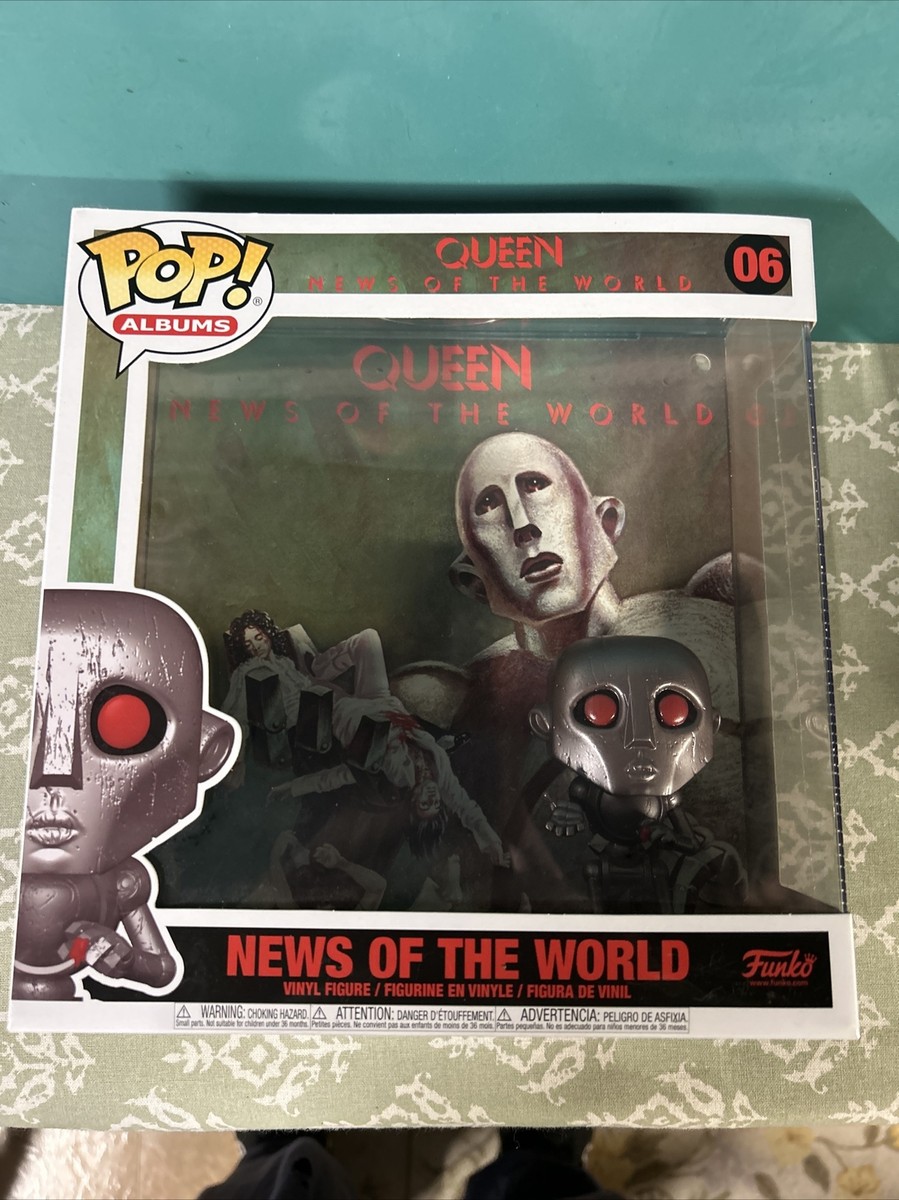 Funko Pop Albums QUEEN -News Of The World #6 NIB!