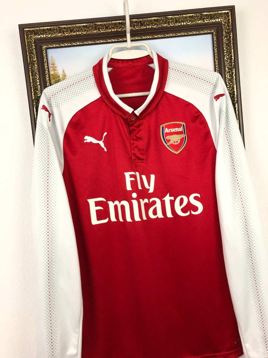 Arsenal Home football shirt 2017 Soccer Long Sleeve Jersey Gunners