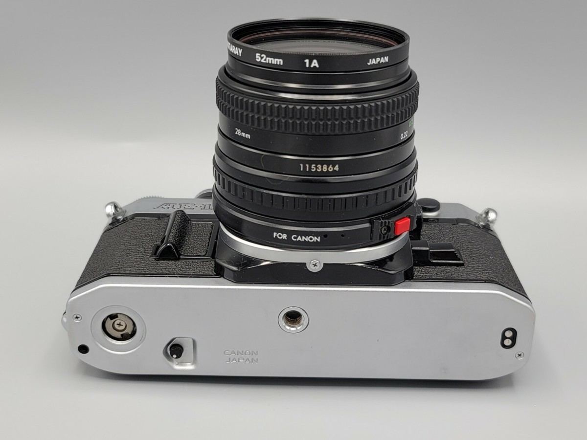 【本体＋レンズ2個‼️】Canon AE-1 フィルムカメラ 28mm 1:2.8 Canon AE-1 35mm Film Camera w/ Quantaray 28mm 1:2.8 Lens | eBay