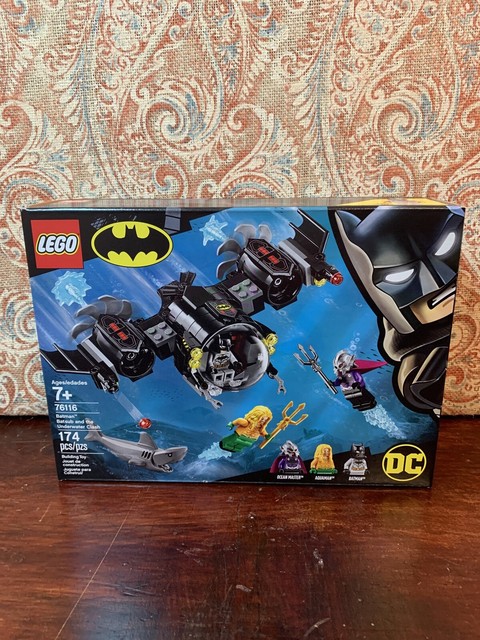 LEGO 76116 DC Batman and Batsub Underwater Clash 174 Piece Building Set Toy Kit | eBay