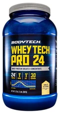 Whey Tech Pro 24 Whey Protein Isolate & Concentrate - Vanilla Ice Cream (2 lbs)