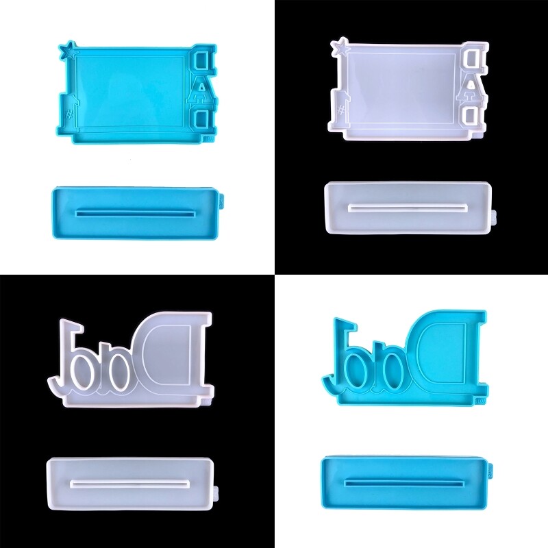 Silicone Epoxy Resin Mold Personalized Photo Frame Epoxy Mold Home Decor