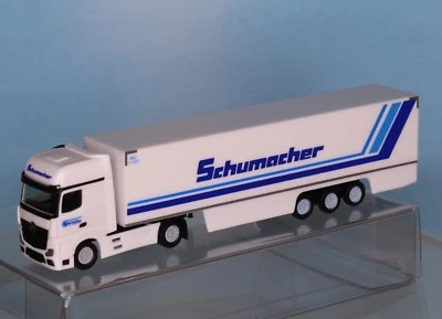 Herpa 066501, -Spur N/ Maßstab 1:160-, MB Actros Giga Ko SZ Spedition Schumacher - Bild 1 von 4