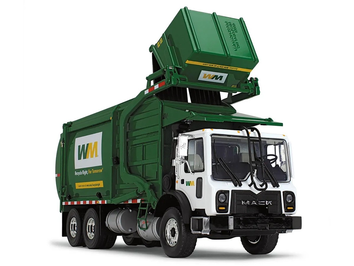 ファーストギア製 Mack TerraPro ゴミ収集車 ダイキャスト 1/34 MACK TERRAPRO WM 