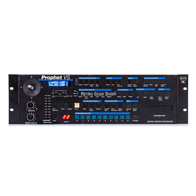 Sequential Circuits Prophet VS Rack Synthesizer Digital Synth Ram Serviced