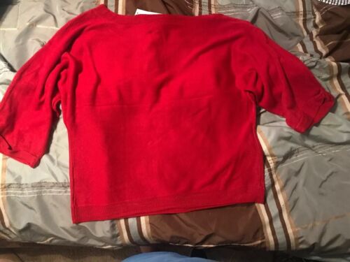 New York And Company Soho Easy Dolman con polsino (Coco Red-XL) - Foto 2 di 6