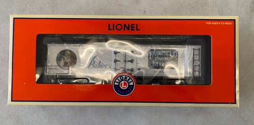 Lionel O Gauge Fairfield Farms Milk Car 6-17358