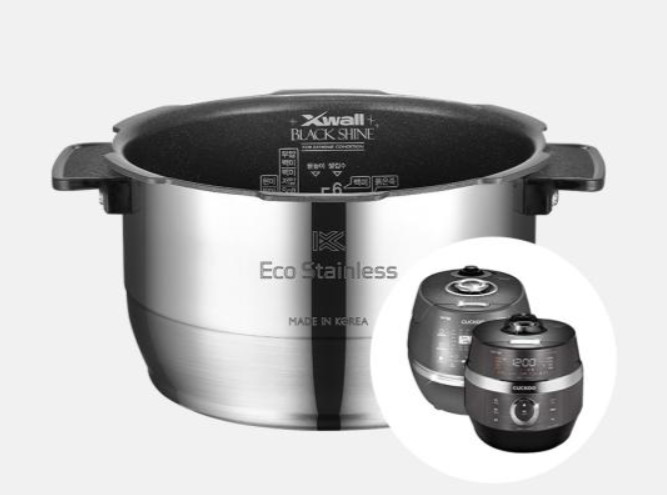CUCKOO CRP-DHP0610FD Replacement Inner Pot & Sealing Ring SET