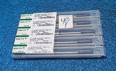 WIDIA      1/4-20 UNC  H4   HSS-E-PM       5 PCS