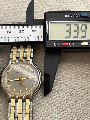 Seiko Quartz 18K Gold Electroplated Water Resistant For Seiko Quartz 18K Gold Electroplated Water Resistant For